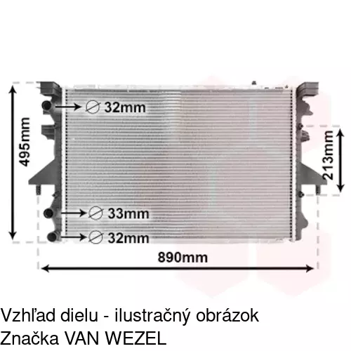 Chladiče vody POLCAR 956808-1 - obr. 4