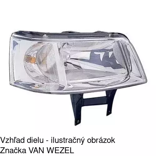 Hlavný reflektor POLCAR 9568100E - obr. 4