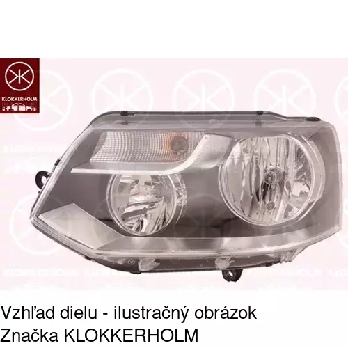 Hlavný reflektor POLCAR 956909-U - obr. 2