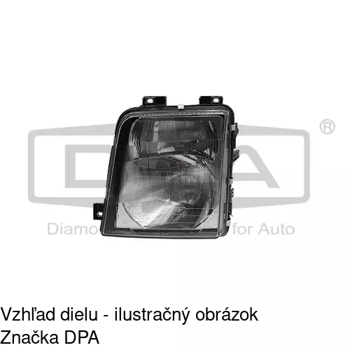 Hlavný reflektor POLCAR 957110-V - obr. 3