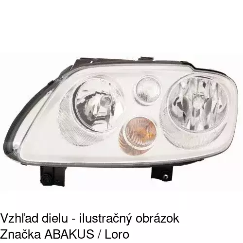 Hlavný reflektor POLCAR 957810-U