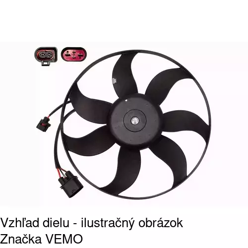 Ventilátory chladičov POLCAR 957823W2