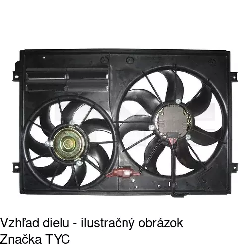 Ventilátory chladičov 957823W2 /POLCAR/ - obr. 2