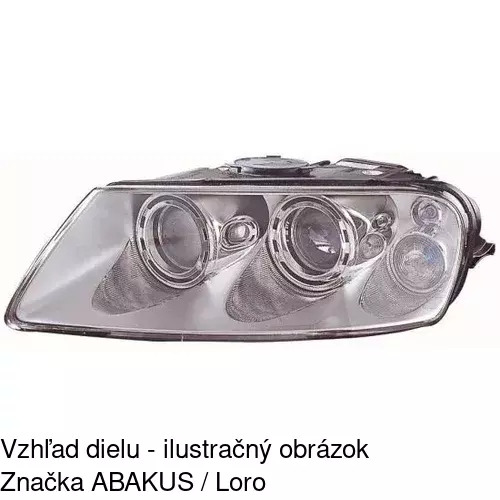 Hlavný reflektor POLCAR 9580091V - obr. 1