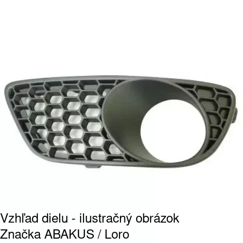 Kryt v nárazníku 958027-3 /POLCAR/