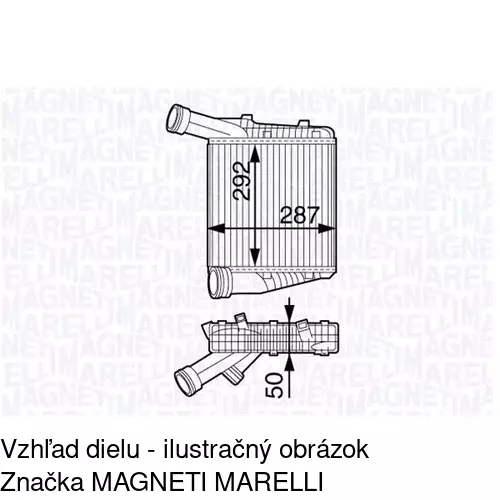 Chladiče vzduchu (Intercoolery) POLCAR 9580J8-1 - obr. 4