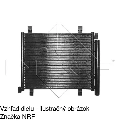 Chladiče klimatizácie POLCAR 95A1K8C1 - obr. 1