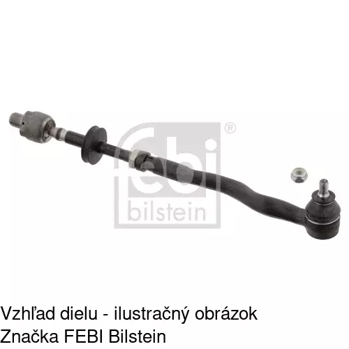 Tyč riadenia POLCAR B-301303 - obr. 4