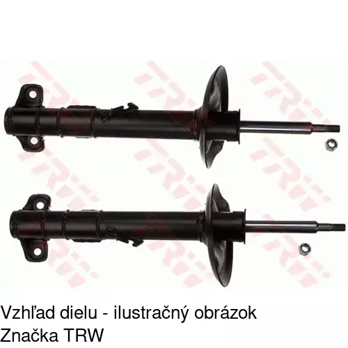 Plynový tlmič POLCAR S010398G - obr. 2