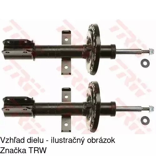 Plynový tlmič POLCAR S010456G - obr. 1