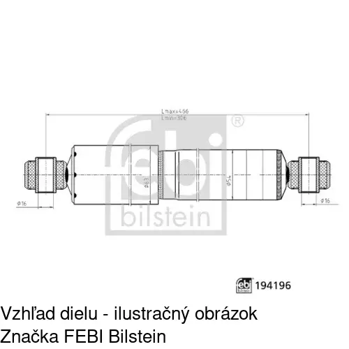 Plynový tlmič POLCAR S011584G - obr. 2