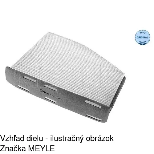 Kabínový filter s uhlíkom POLCAR S11-1015 - obr. 2