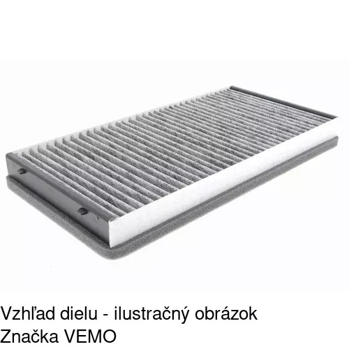 Kabínový filter s uhlíkom POLCAR S11-1022