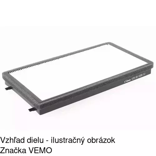 Kabínový filter s uhlíkom POLCAR S11-1051 - obr. 5