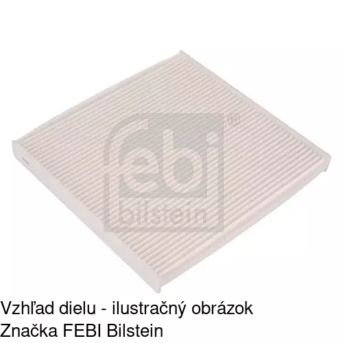 Kabínový filter s uhlíkom POLCAR S11-1055