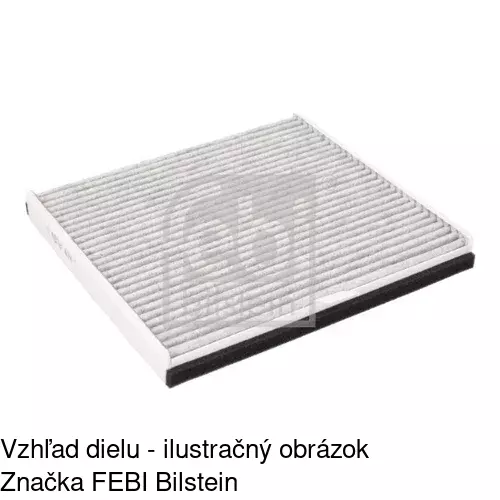 Kabínový filter s uhlíkom POLCAR S11-1055 - obr. 5