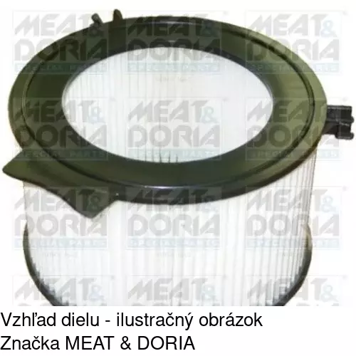 Kabínový filter s uhlíkom POLCAR S11-1061 - obr. 4