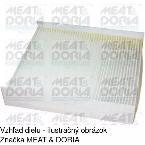 Kabínový filter s uhlíkom POLCAR S11-1064 - obr. 5