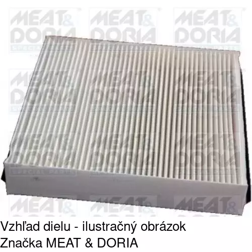 Kabínový filter s uhlíkom POLCAR S11-1082 - obr. 4