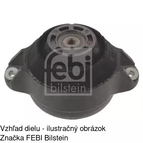 Silentblok motora POLCAR S2250025 - obr. 3