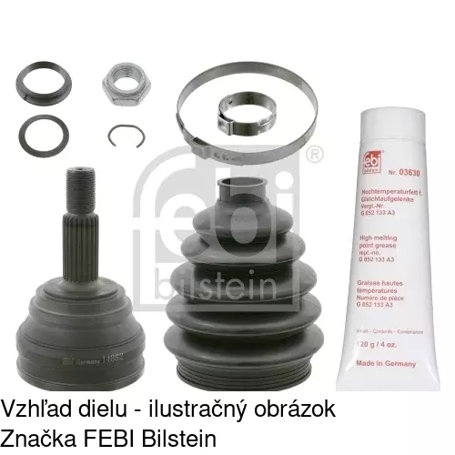 Vonkajší kĺb POLCAR S40-1005 - obr. 4