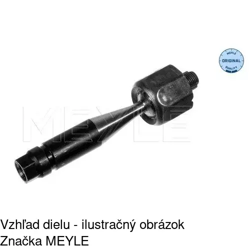 Tyč riadenia POLCAR S6013022 - obr. 3