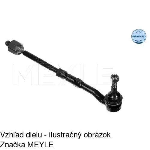 Tyč riadenia POLCAR S6020039 - obr. 5