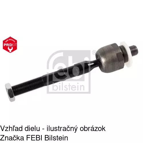 Tyč riadenia POLCAR S6040077 - obr. 2