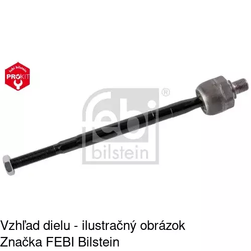 Tyč riadenia POLCAR S6055024 - obr. 1