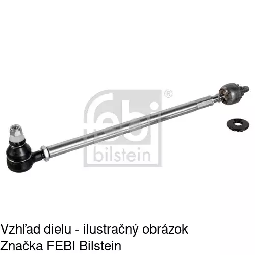 Tyč riadenia POLCAR S6057007 - obr. 2