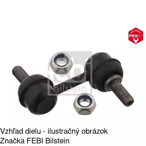 Tyčka stabilizátora POLCAR S6072001