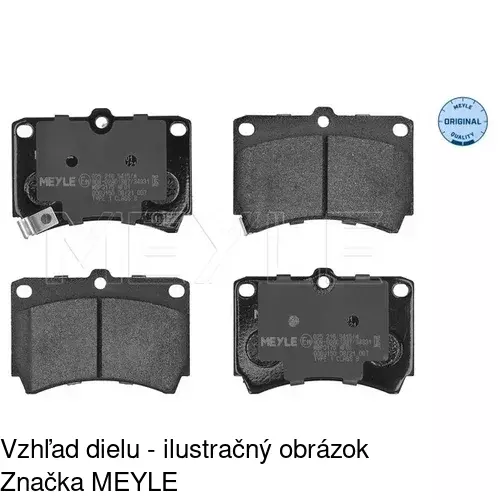 Brzdové dosky POLCAR S70-0063 - obr. 5