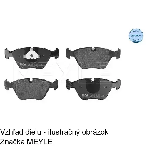 Brzdové dosky POLCAR S70-0074 - obr. 5