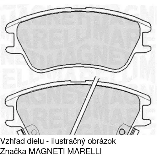 Brzdové dosky POLCAR S70-0259 - obr. 3