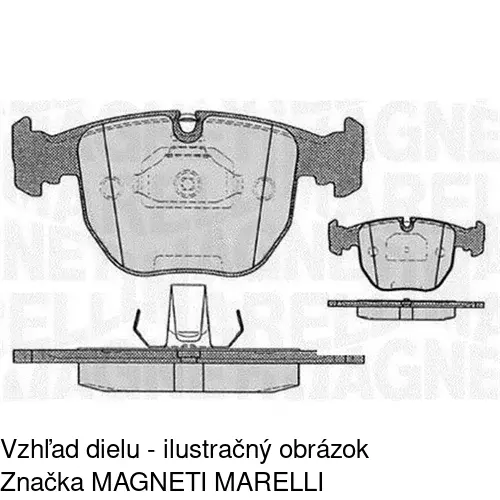 Brzdové dosky POLCAR S70-0295 - obr. 3