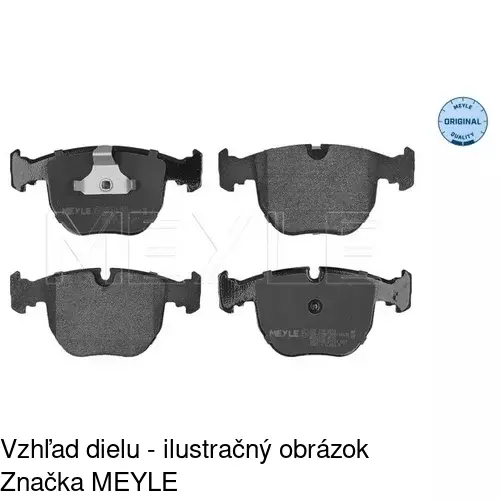 Brzdové dosky POLCAR S70-0295 - obr. 5