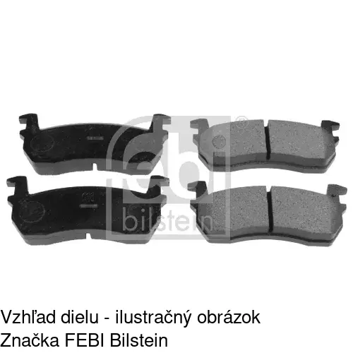 Brzdové dosky POLCAR S70-0326