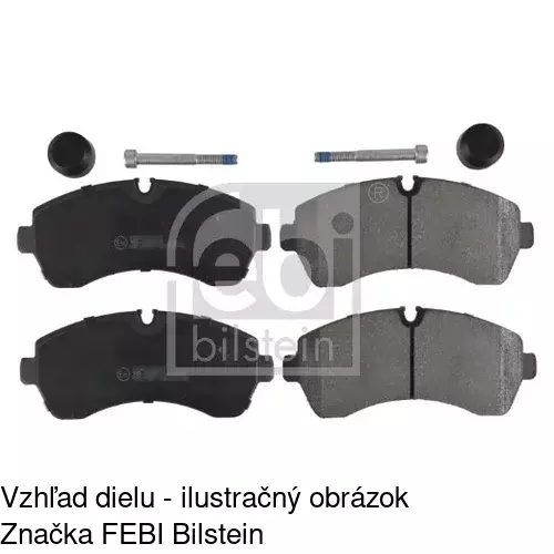 Brzdové dosky POLCAR S70-0446 - obr. 4