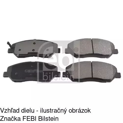 Brzdové dosky POLCAR S70-0510 - obr. 5