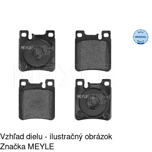 Brzdové dosky POLCAR S70-1159 - obr. 5