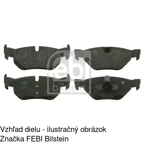 Brzdové dosky POLCAR S70-1353 - obr. 5