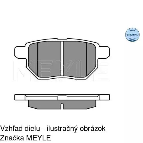 Brzdové dosky POLCAR S70-1362 - obr. 5