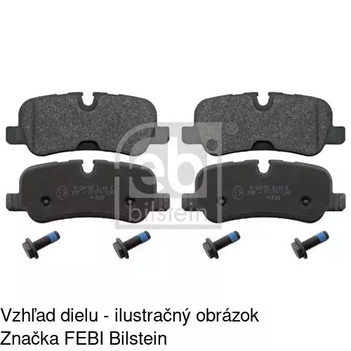 Brzdové dosky POLCAR S70-1366 - obr. 5