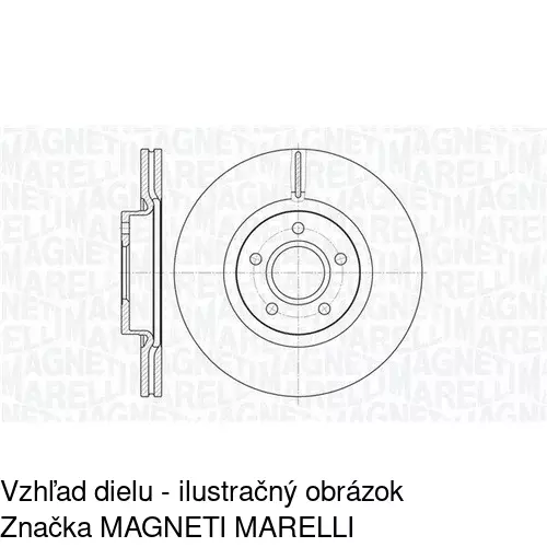 Brzdový kotúč POLCAR S71-0138 - obr. 3