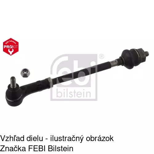 Tyč riadenia POLCAR V-702706