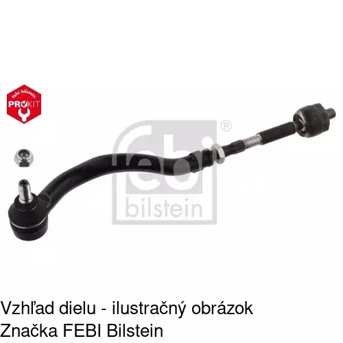 Tyč riadenia POLCAR V-751753 - obr. 1