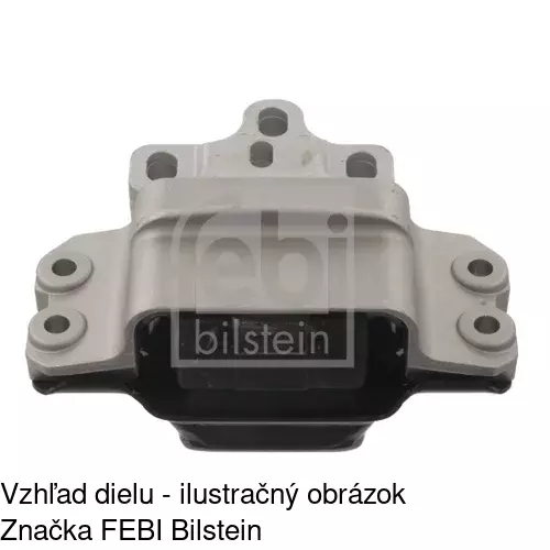 Silentblok motora POLCAR VW-EM017 - obr. 2