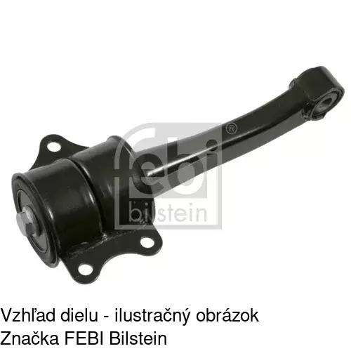 Silentblok motora POLCAR VW-EM052