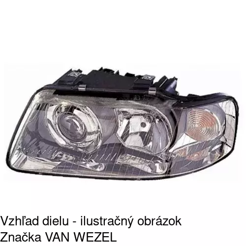 Hlavný reflektor POLCAR 1323092E - obr. 5