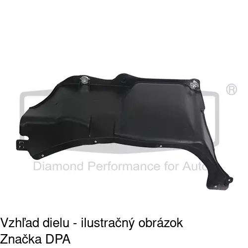 Kryt motora POLCAR 1323347Q